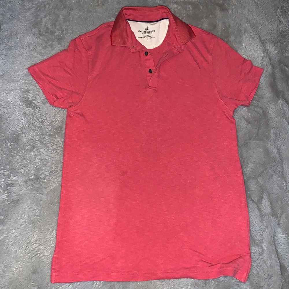 Pink Mens Polo